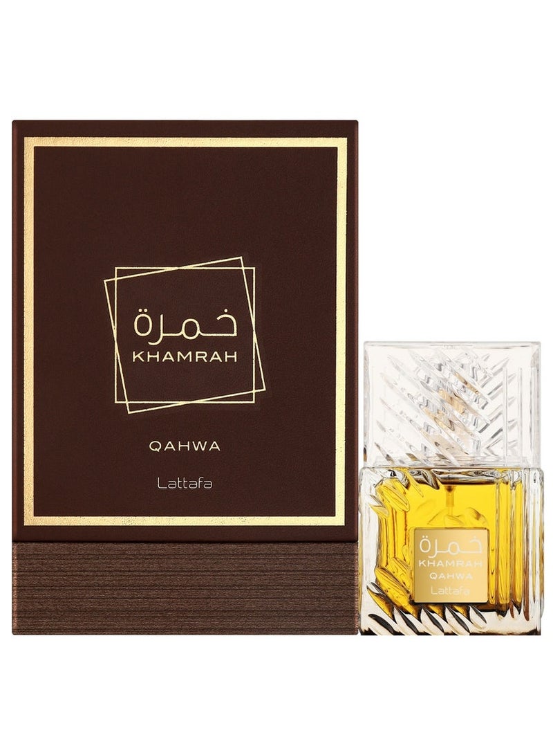 Lattafa Khamrah Qahwa EDP by [Brand] 100ml - Image 1